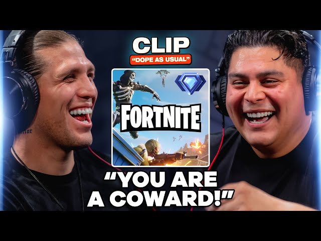 Gangbanging in FORTNITE? Brian Ortega's Hilarious Obsession! (Clip)