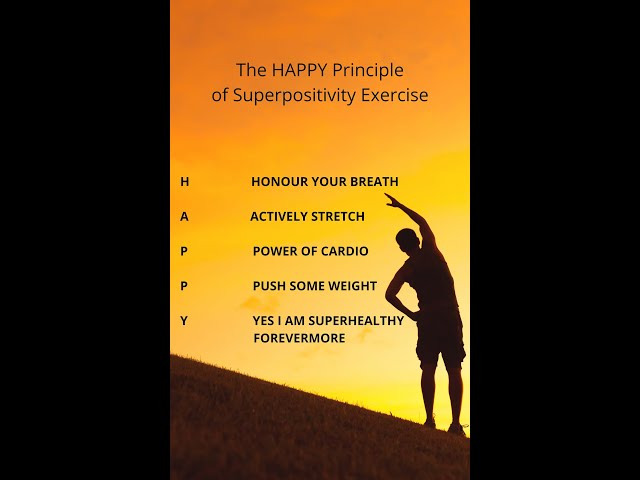 The Happy Workout | Superpositivity Exercise | Vickrant Mahajan