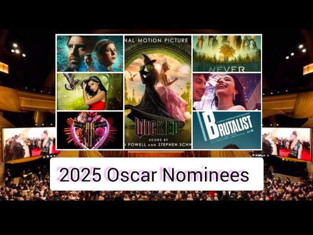 #2025  97th Academy Awards | Top Oscar Nominees..Who will get Oscar Winner?