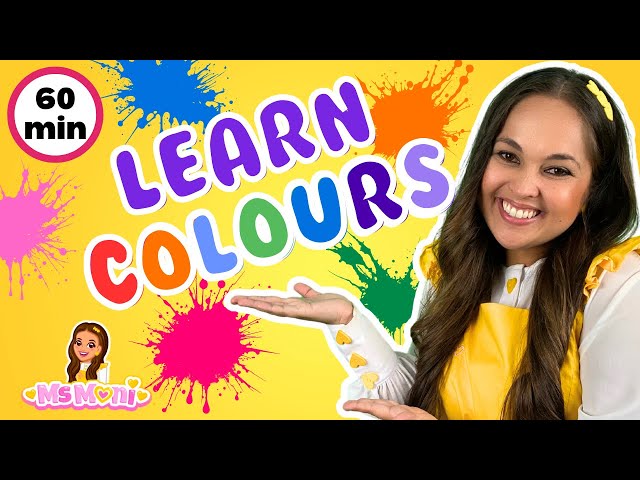 Colors For Kids | Learn Colors with Ms Moni | Kids Learning Videos