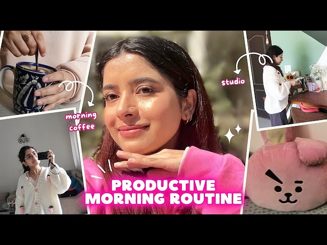 My Productive Morning Routine as a Content Creator | Anindita Chakravarty