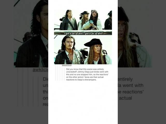 A Pirates of the Caribbean Tumblr Post