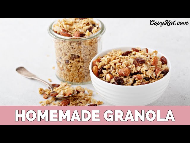 How to Make Homemade Granola