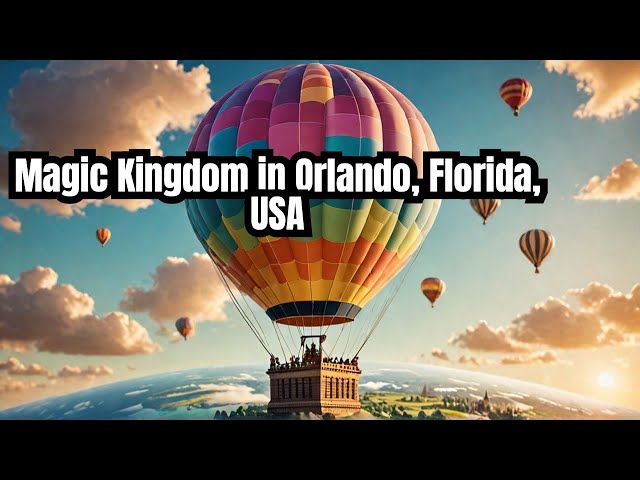 Thrilling Journey: Discovering Magic Kingdom, Orlando, Florida, USA!