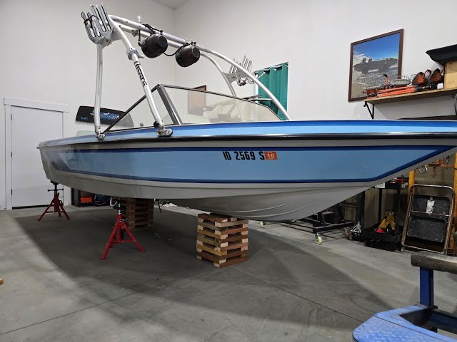 1985 Marlin Magnum Ski Boat Restoration Series