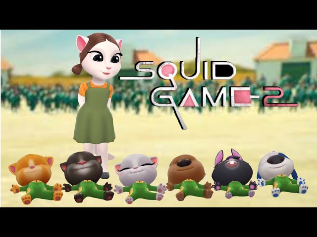 SQUID GAME SEASON 2 - MY TALKING TOM FRIENDS - SMILE