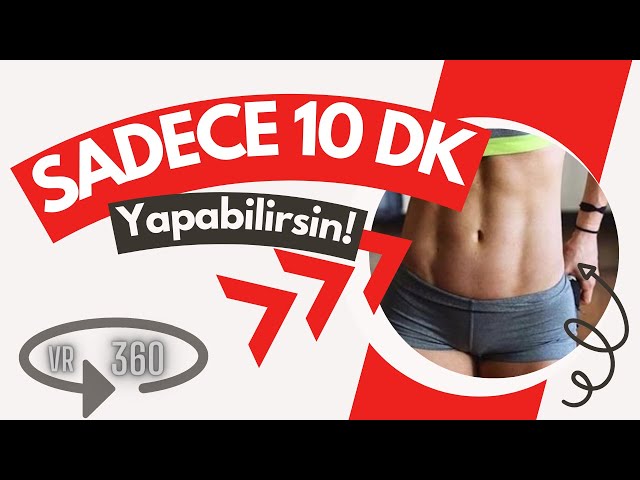 [VR 360] Pilates Dersleri - GÜNDE 10 DAKİKADA DÜMDÜZ BİR KARIN - Abs Workout