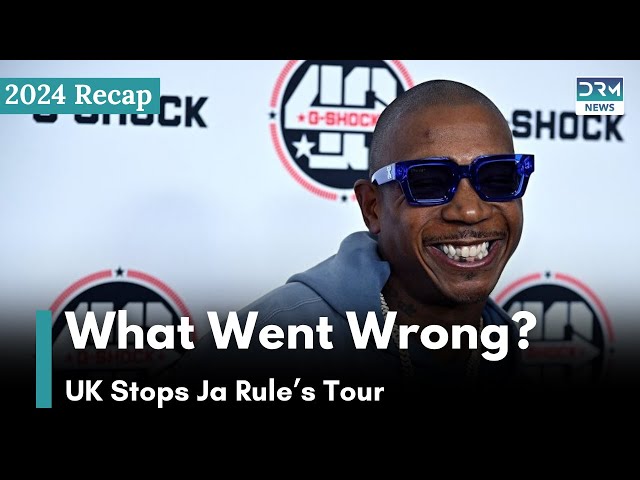 Ja Rule’s UK Tour Interrupted: Criminal Record to Blame? | Showbiz in 2024 | AA1G