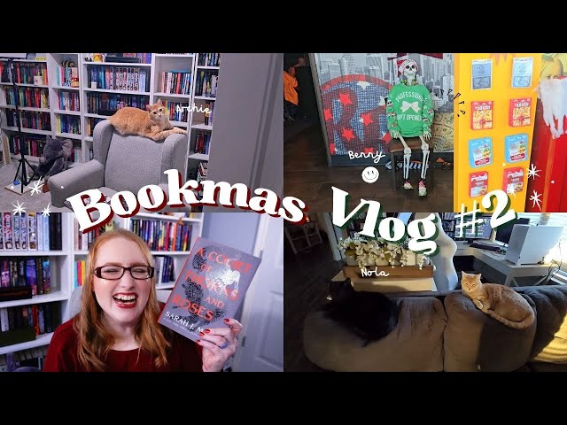 ✨🎄Bookmas Vlog 2 ✨🎄: Better Late Than Never! | Bookmas Day 25