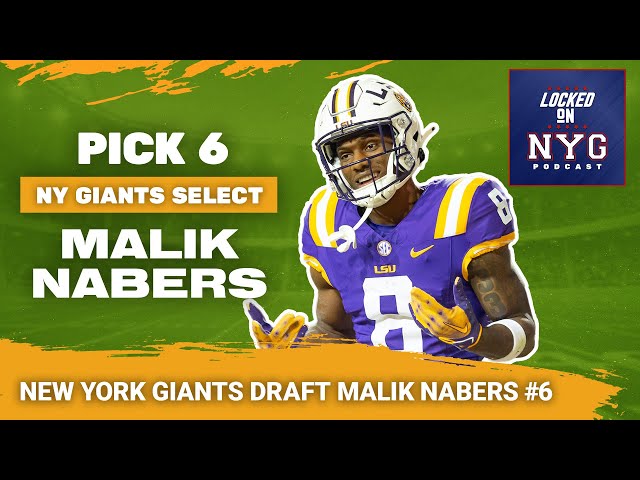 New York Giants Pick Malik Nabers | 2024 NFL Draft Coverage