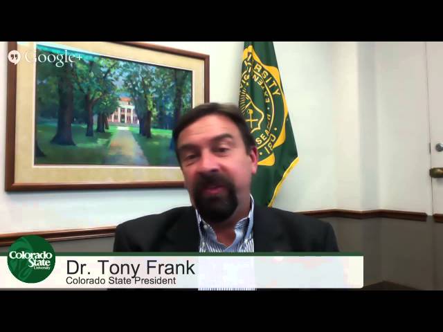 Tony Frank: Ask Me Anything | A Colorado State University #RamChat