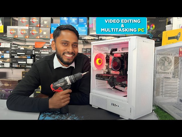 Video Editing & Multitasking PC Build 🖥️✅💥 l Gaming PC ll RTX 3060 pc build ll @RaghuveerCV