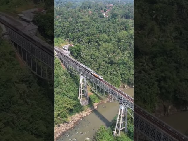 Jembatan Cirahong Peninggalan Belanda Perbatasan antara Ciamis - Tasikmalaya