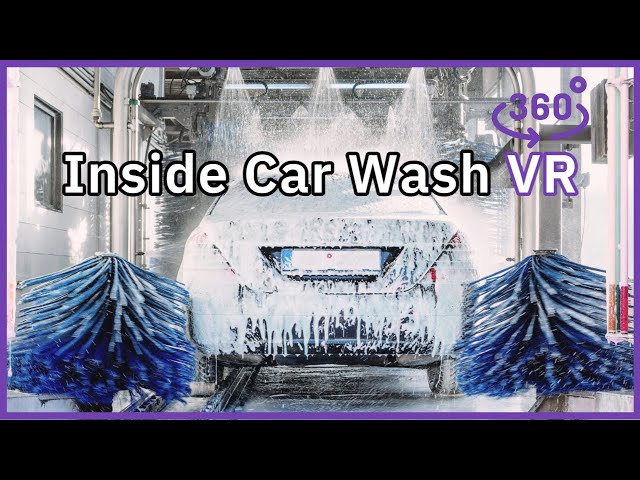 Automatic Car Wash in 360 degree VR inside (자동세차)