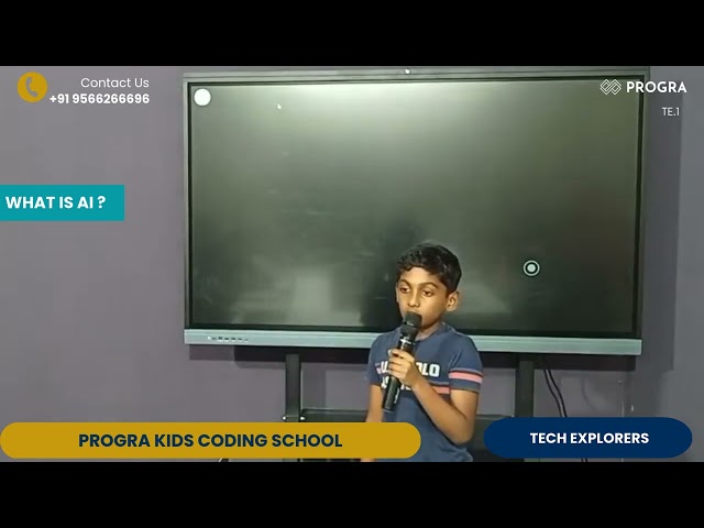 What is AI | Kids Tech Explorer | Explained by Viyan - Grade 4 student | #AI #ArtificialIntelligence