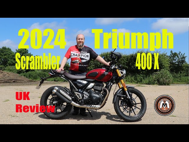 2024 TRIUMPH Scrambler 400X UK Review