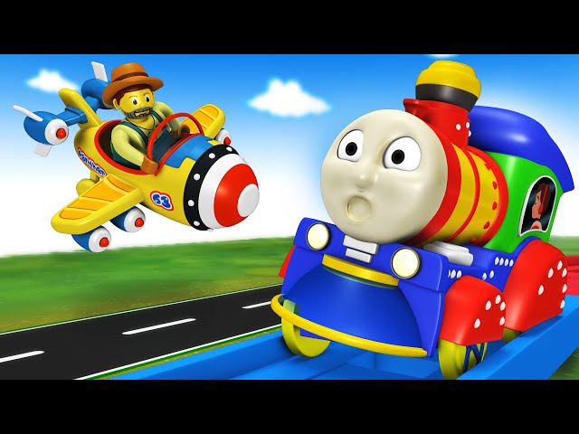 Томас Поезд | Cartoon Toy Tran Videos for Children Toy Factory Cartoon Train videos for Kids