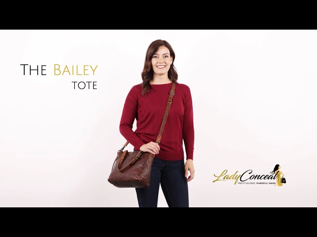 Stylish & Secure: Concealed Carry with the Bailey Crossbody by Lady Conceal