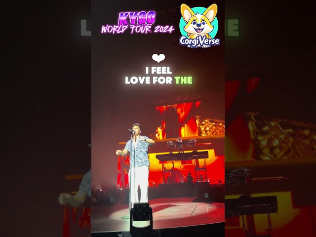 Kygo - For Life - Part 3 #zaralarsson #kygoconcert #sanfrancisco #chasecenter #edm #rave