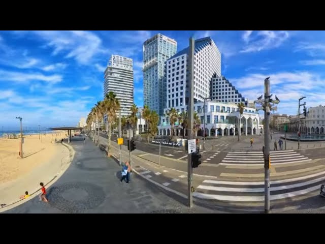 360 VR video of Tayelet in Tel Aviv (part 2)