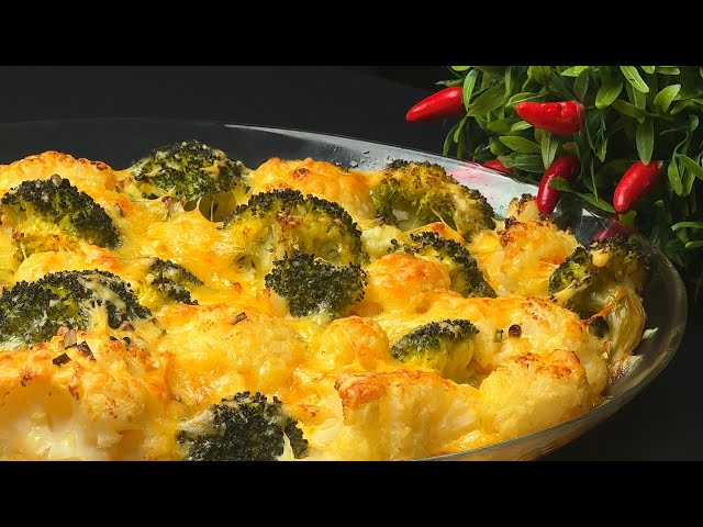 Guests from Australia taught me how to cook broccoli and cauliflower so deliciously! Affordable