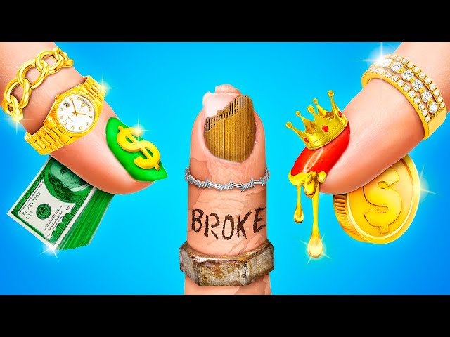 Rich VS Poor VS Giga Rich || Funny College Situations and Cool Hacks