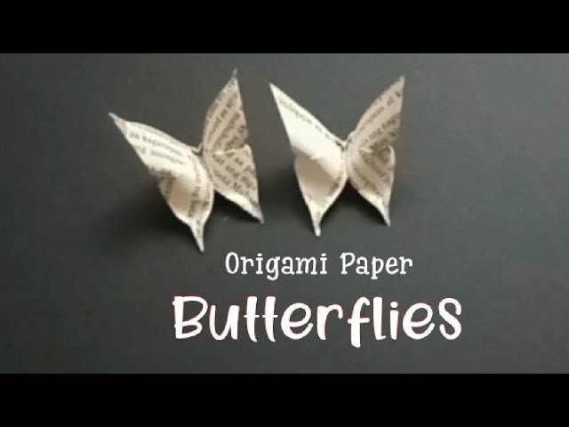 How to Make Paper Butterfly Very Easy | Origami Butterfly Making With Paper | DIY Craft