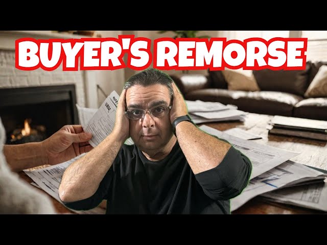 Home Buyers' Remorse: Reaching A Breaking Point