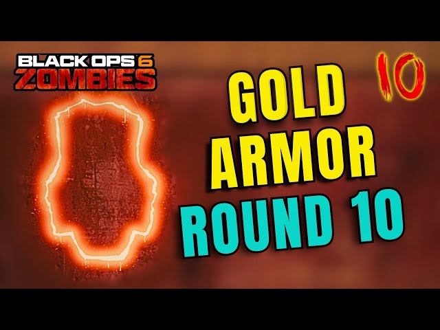 I got GOLD ARMOR before ROUND 10 with NO GOBBLEGUMS OR SUPPORT (The Tomb Black Ops 6 Zombies)