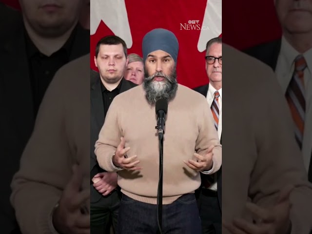 Jagmeet Singh: 'Canadians are pissed off'