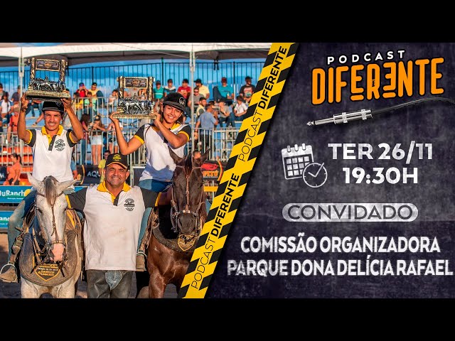 PODCAST DIFERENTE - UYARA E FERNANDO (PARQUE DONA DELÍCIA RAFAEL) - #DIFERENTE65