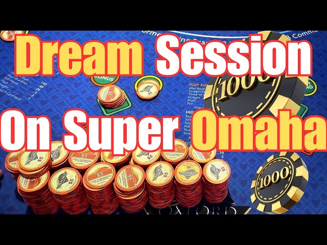 SUPER OMAHA ! Dream session BIG WIN