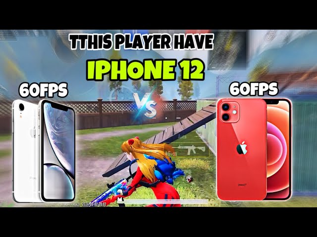 IPHONE XR VS IPHONE 12 1v1 SUBSCRIBER CHALLENGE 60FPS vs 60FPS