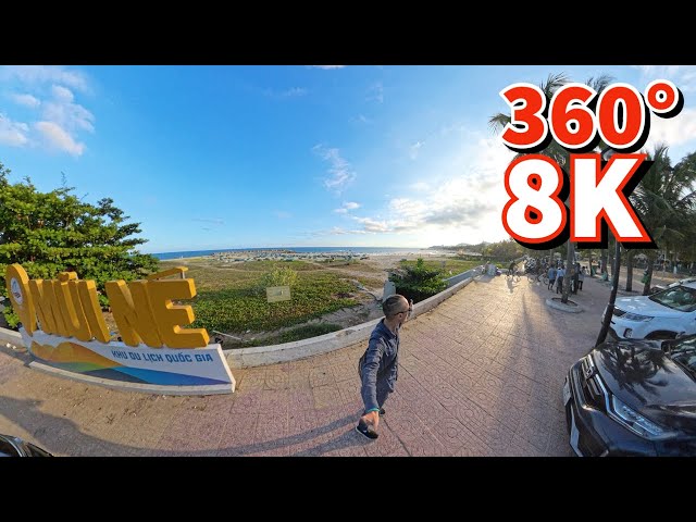 8K 360 video | insta360 x4 | Vietnam street, Phan Thiet city, Thành phố Phan Thiết, Bình Thuận 2024