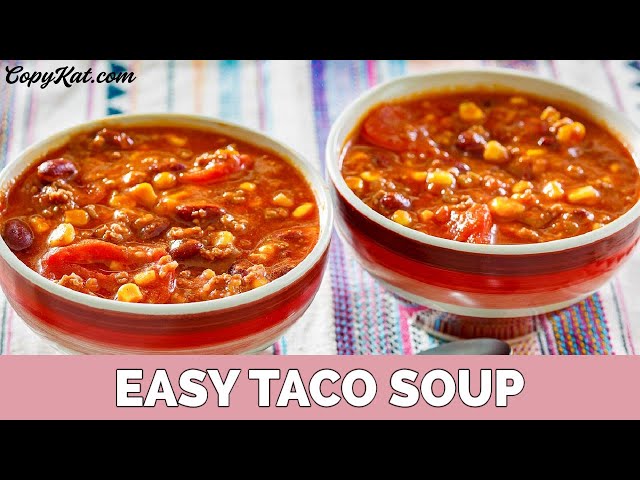 Easy Taco Soup