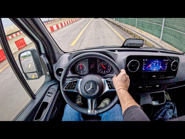 2025 Mercedes Sprinter (2.1 317 CDI 170hp) | POV Test Drive #2293 Joe Black