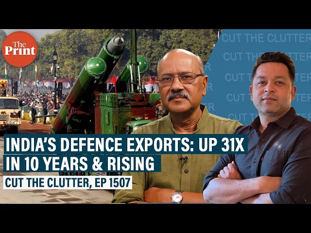 The fascinating story of 31X rise in India's defence exports in 10yrs, who’s the biggest buyer & why