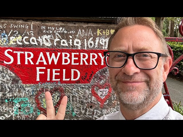 BEATLES Tour In Liverpool We Visit Penny Lane, Strawberry Fields And MORE | World Tour Day 46