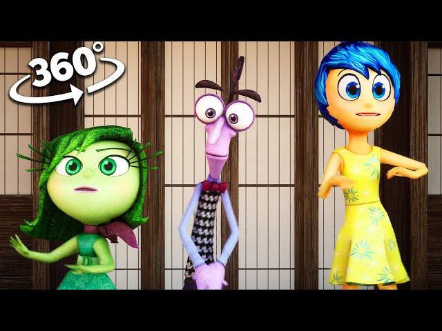 Can You Find Joy, Feur, Disgust? -  Inside Out 2 360° Video  VR  4K