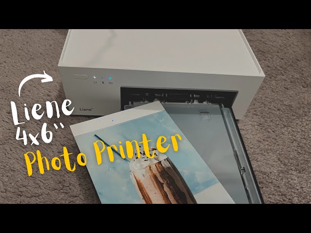 🔥How to Use Liene 4x6'' Photo Printer | Full-Color Photo, Portable Instant Photo Printer for iPhone