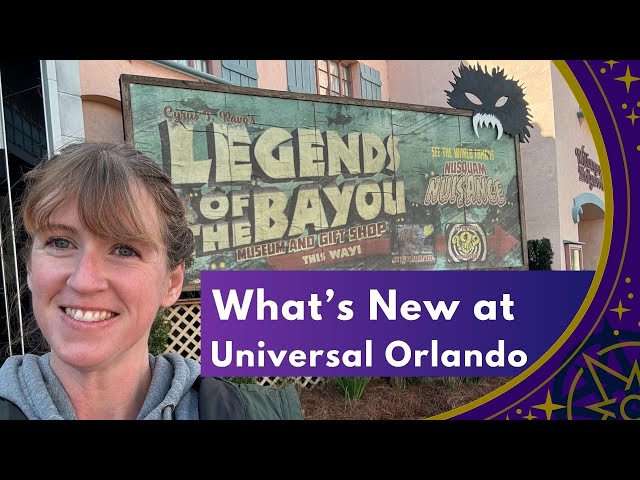 What’s New at Universal Orlando - David S. Pumpkins, Mardi Gras Tribute Store, and More!