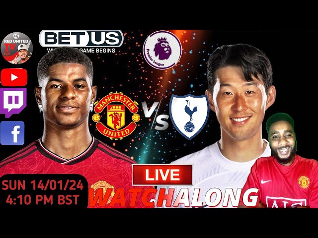 MANCHESTER UNITED vs TOTTENHAM LIVE WATCHALONG - PREMIER LEAGUE | Ivorian Spice