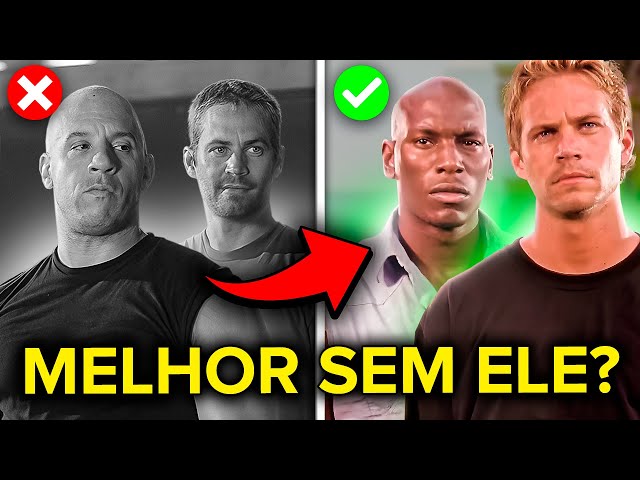 VELOZES E FURIOSOS FICA MELHOR SEM O VIN DIESEL?