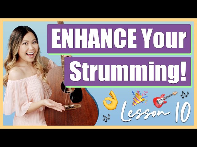 Guitar Lessons for Beginners: Episode 10 - Adding Accents and Palm Muting to Enhance Strumming! 👌🏼