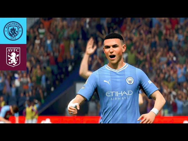 FC 24_ Manchester City vs. Aston Villa - Premier League 23/24 Full Match at the Etihad | PS5™ [4K60]