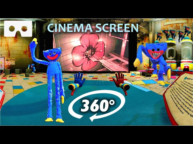 POPPY PLAYTIME 360° VR CINEMA EXPERIENCE - Huggy Wuggy VR 360° Video