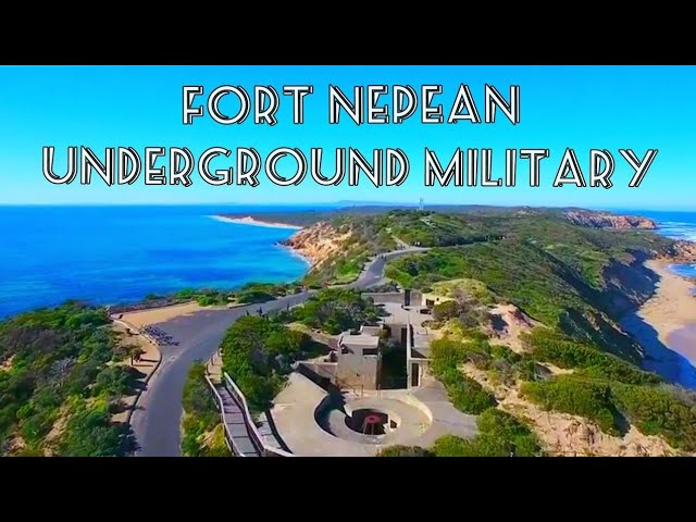 Hiking Underground Military Fort Nepean at Point Nepean National Park Mornington Melbourne Australia