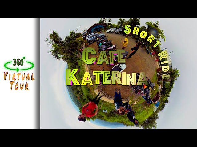 Cafe Katerina View | Actual Footage 360 video (4K)