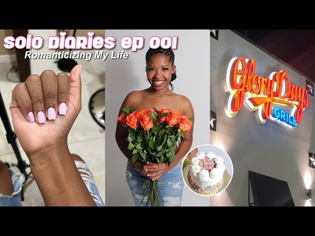 Solo Diaries Ep. 001 ♡ | Romanticizing my life | Solo Date, Maintenance, Celebrating 1k & More