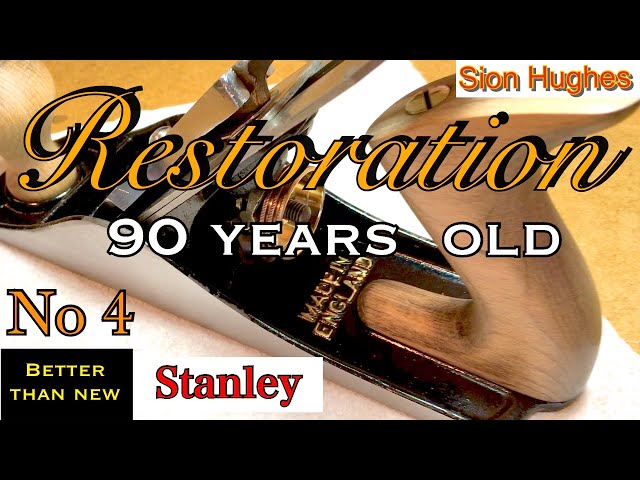 How to Restore a Stanley hand plane